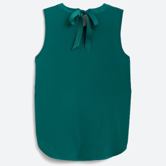 EUC - 41 Hawthorn Clearwater Mixed Material Surplice Blouse (S) - Picture 9 of 10